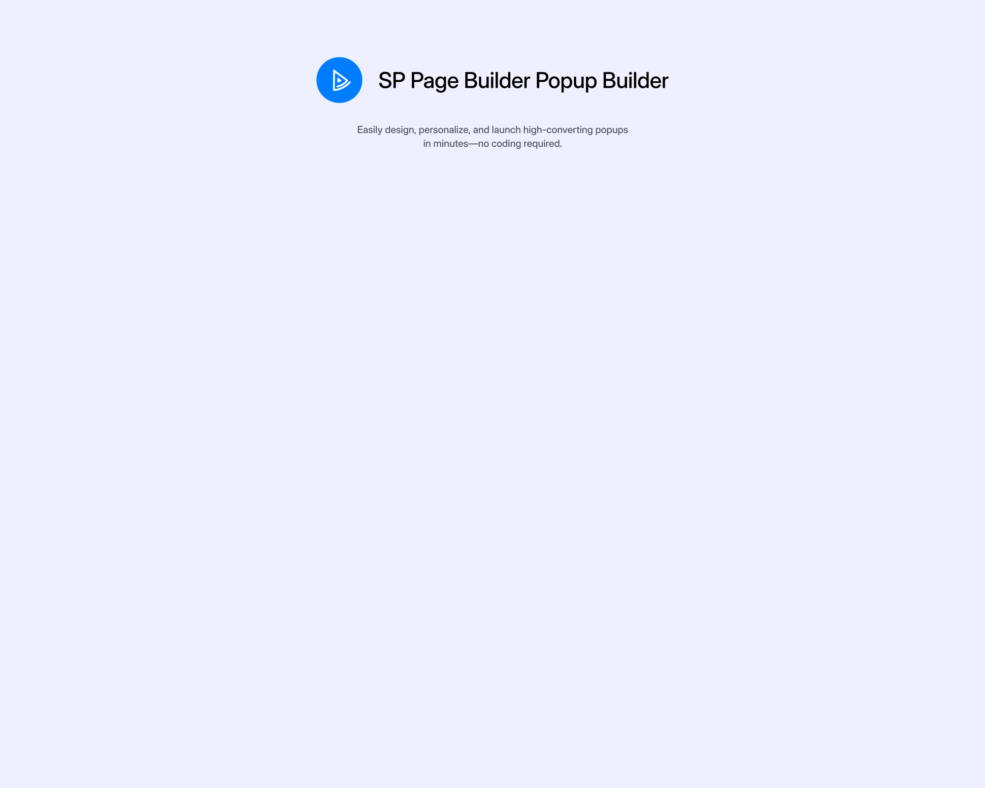 SP Page Builder Popup Builder case study preview